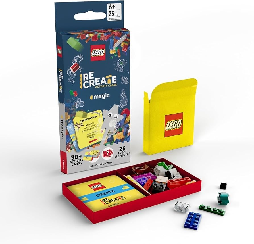 COL.LEGO RECREATE TARJ. C/ACT.:MAGIA