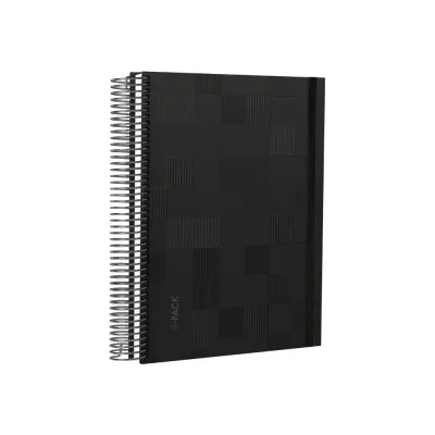 CUAD 16x21 C/ESP.96HR.T/D BLACK C/ELAST.