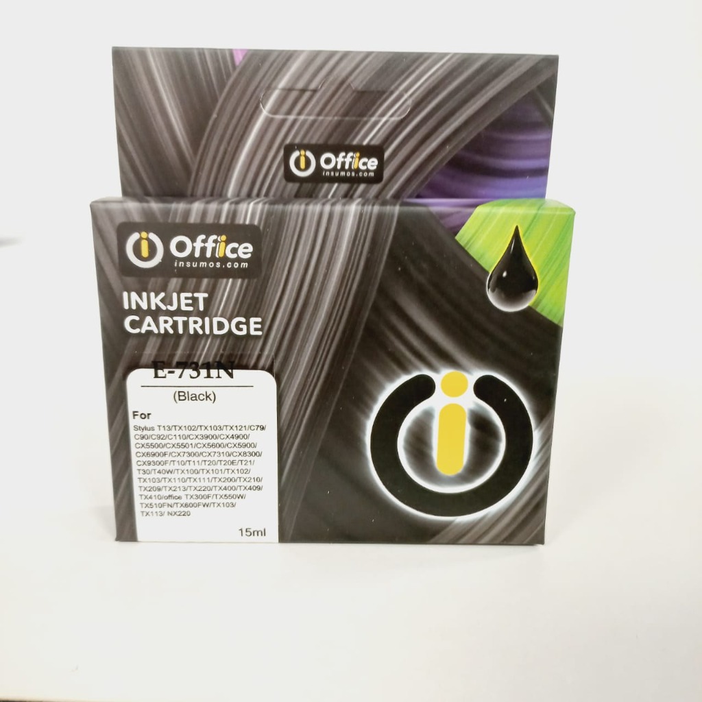OFFICE*CART.ALT.EPSON T73 NEGRO  C79 T13/TX113/210