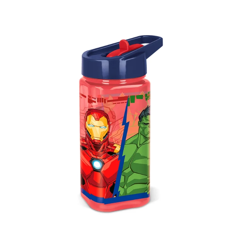 BOTELLA DE AGUA C/PICO 510ml. AVENGERS