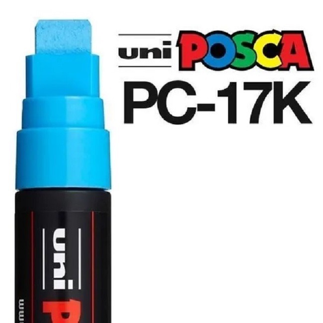 MARC.P/CUADR.POSCA GRUESO PC-17K UNI
