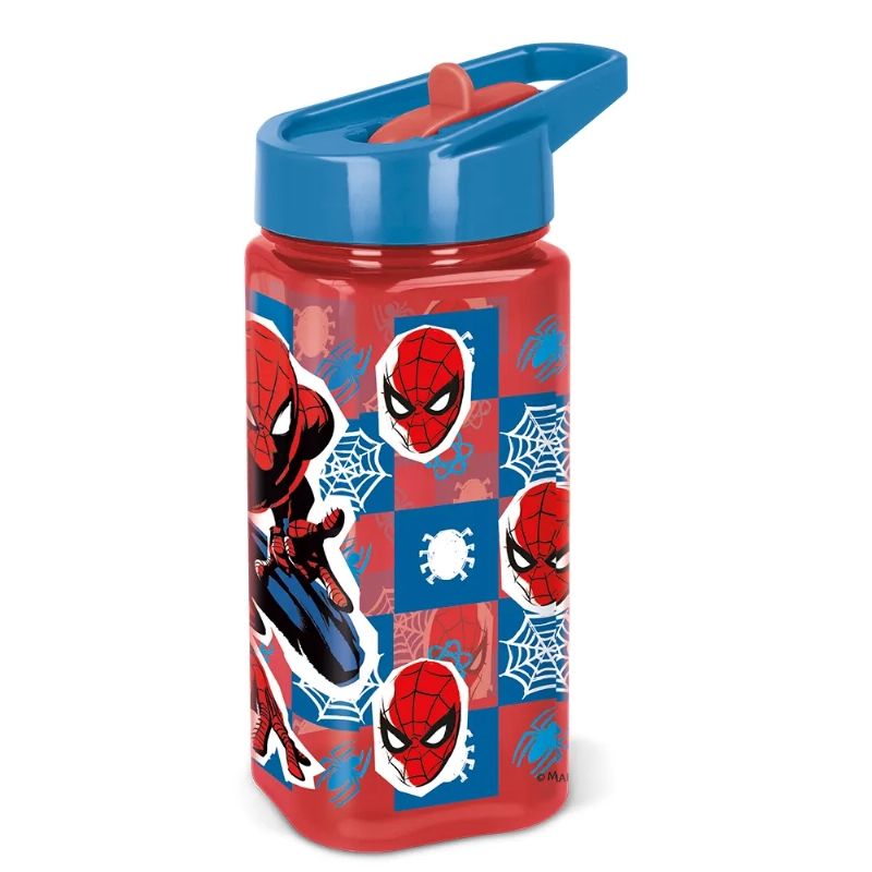 BOTELLA DE AGUA C/PICO 510ml. SPIDERMAN