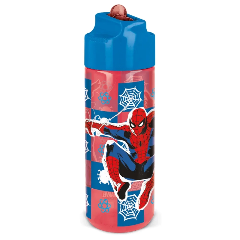 BOTELLA DE AGUA C/PICO 540ml. SPIDERMAN