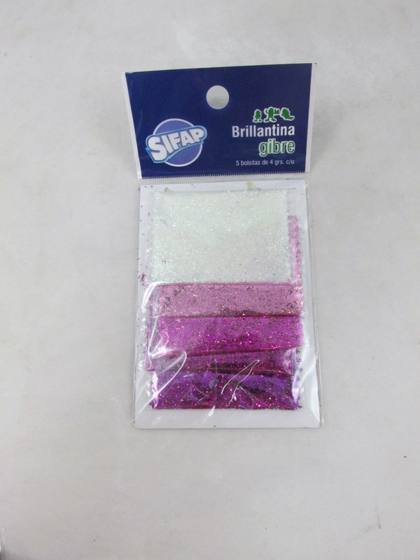 BRILLANTINA GIBRE COLORES VIOL.x5u.