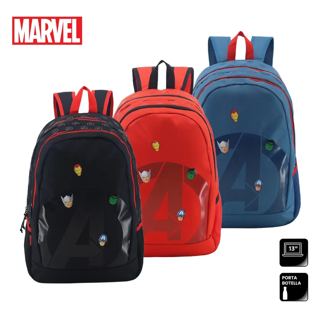 MOCHILA ESPALDA 18* AVENGERS