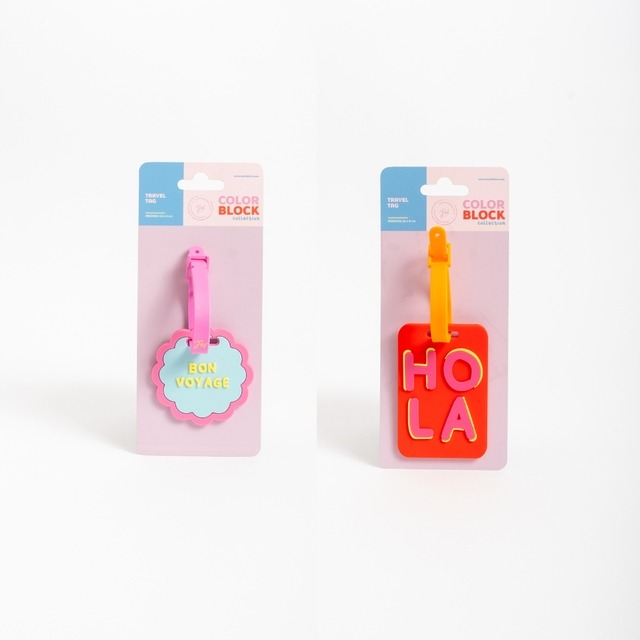 TAG P/MOCHILA-VALIJA COLORBLOCK