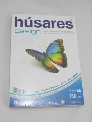 PAPEL A4 150grs.x100hjs.NOPA COLOR HUSARES