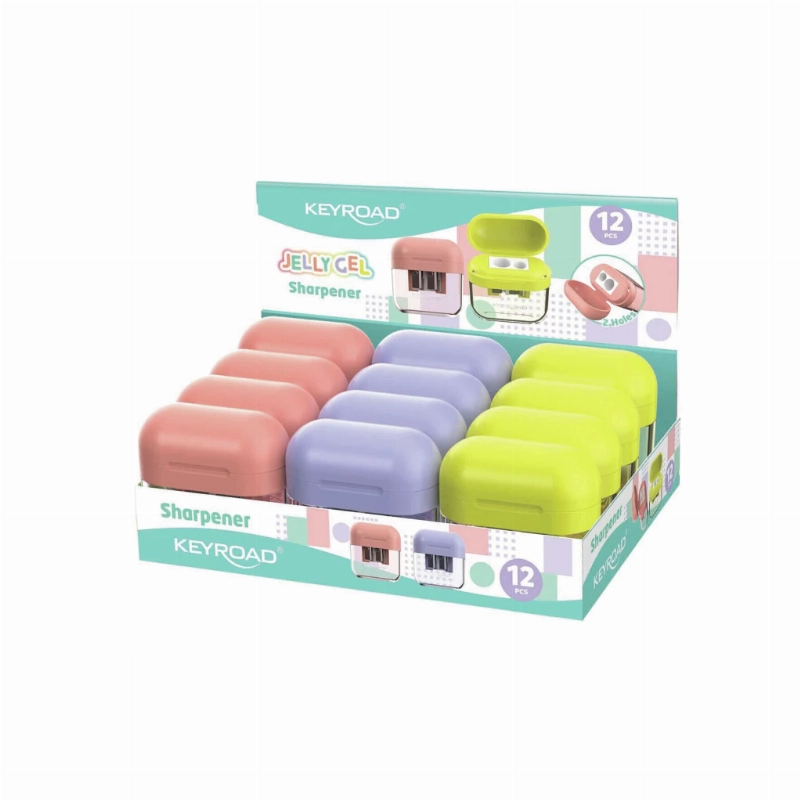 SACAP.PLASTICO 2 ORIFICIOS JELLY C/DEP.KEYROAD