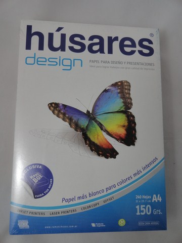 PAPEL A4 150grs.x240hjs.NOPA COLOR HUSARES