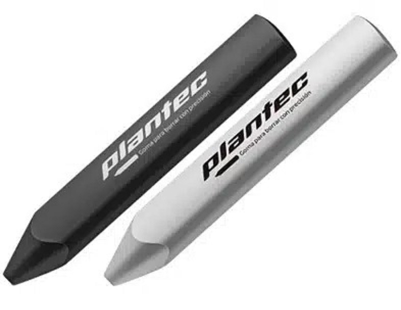 GOMA P/LAPIZ TRIANGULAR BLANCA