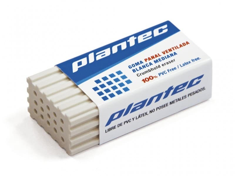 GOMA P/LAPIZ PANAL VENTILADA PLANTEC