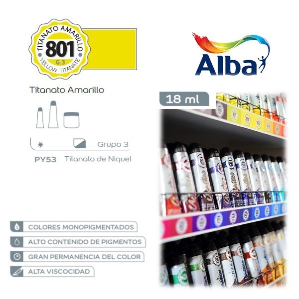 ACRILICO PROF.18cc.TINTINATO AM.ALBA
