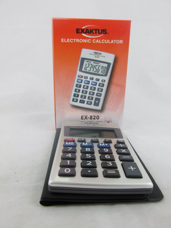 CALC.CHICA 8dig.EX-820 EXAKTUS