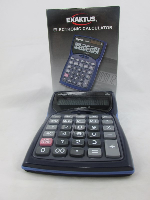 CALC.MEDIANA 12dig.EX-220 EXAKTUS