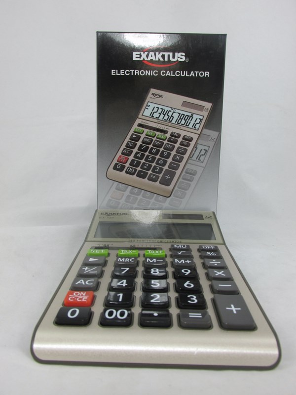 CALC.GRANDE 12dig.EX-12T EXAKTUS
