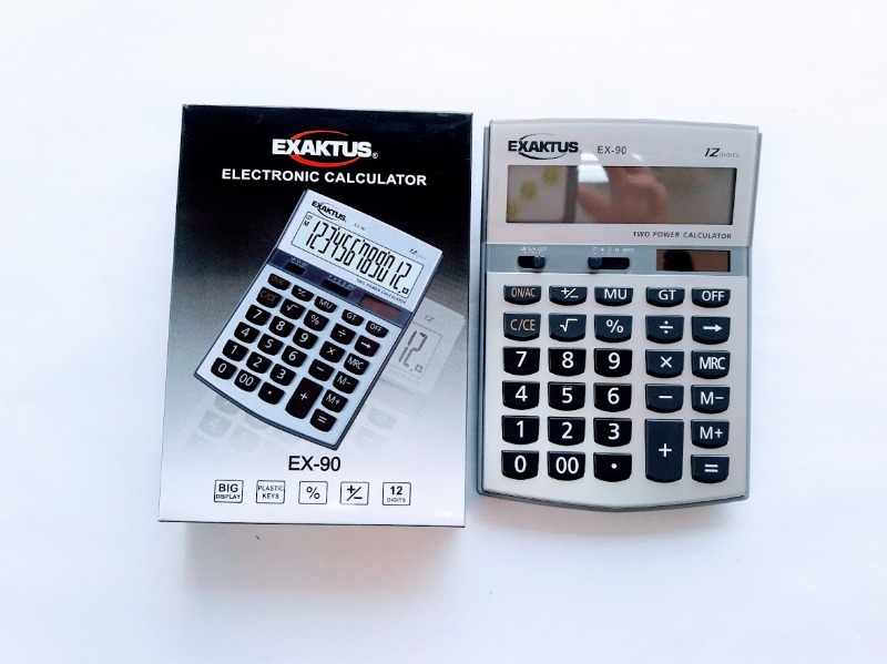 CALC.GRANDE 12dig.EX-90 EXAKTUS