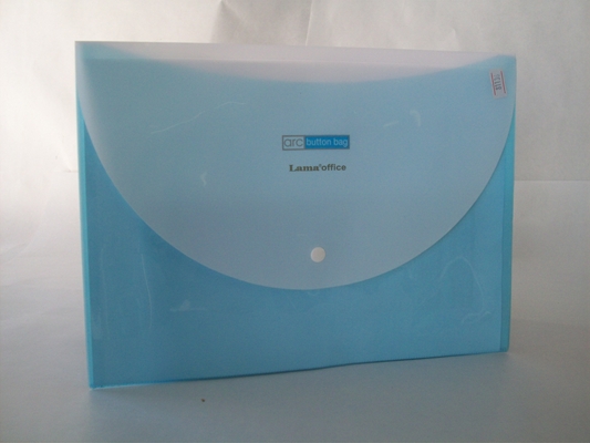 SOBRE PVC A4 DOBLE C/BOTON HORIZ.OPACO