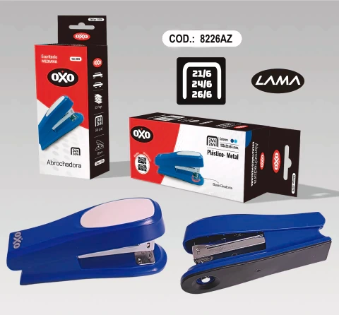ABROCH. MESA  OXO N°24/6 26/6  P/25hjs. AZUL