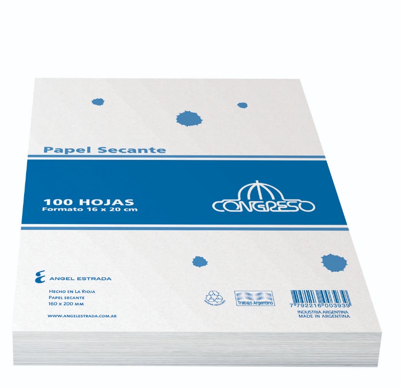 PAPEL SECANTE 48x61cm.x1hj.