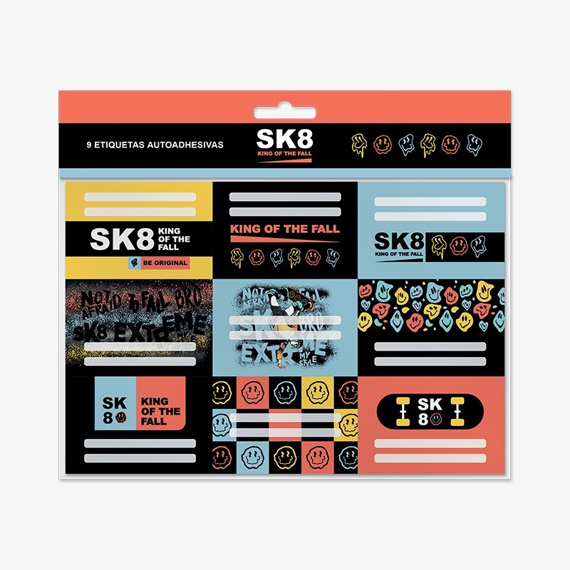 ETIQUETAS ESC. x1u.(9rotulo) SK8