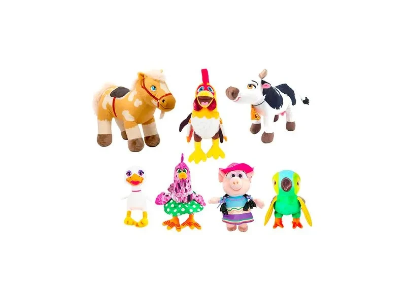 PELUCHE MUSICAL 20cm. GRANJA ZENON