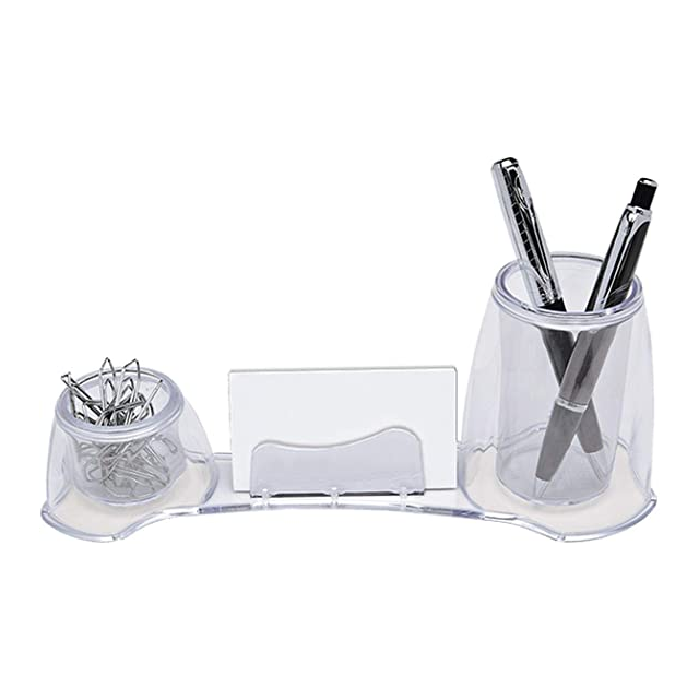 ORGANIZADOR DE ESCRITORIO 3 div. BLANCO