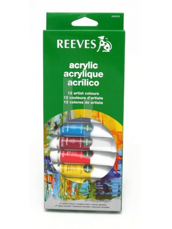 SET ACRILICOS POMOS x12u.REEVES