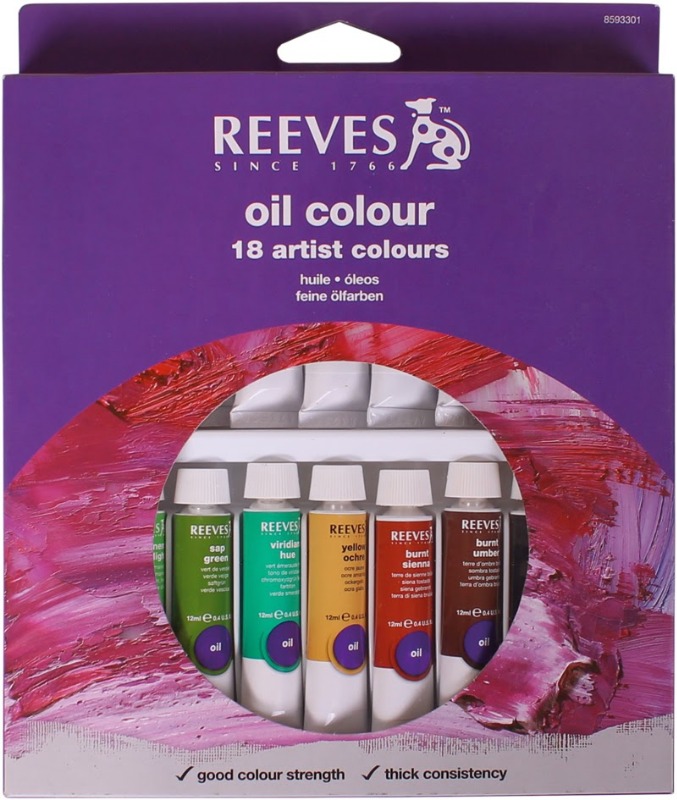 SET OLEOS 10mm. x18u. REEVES