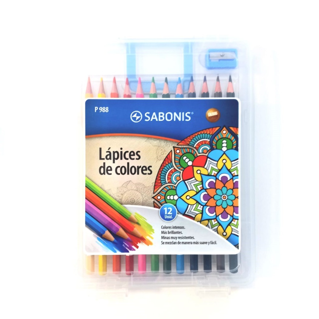 LAPICES COLORES x12u.LARGOS