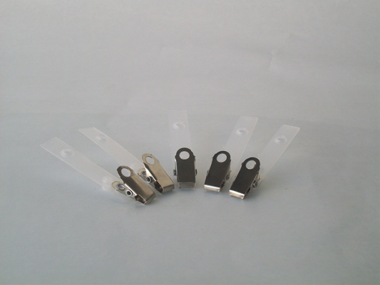 BROCHE COCODRILO METAL TIRA PVC X 1u.