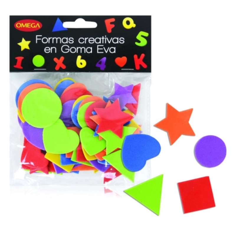 GOMA EVA ADH.FORMAS GEOM. x60u.