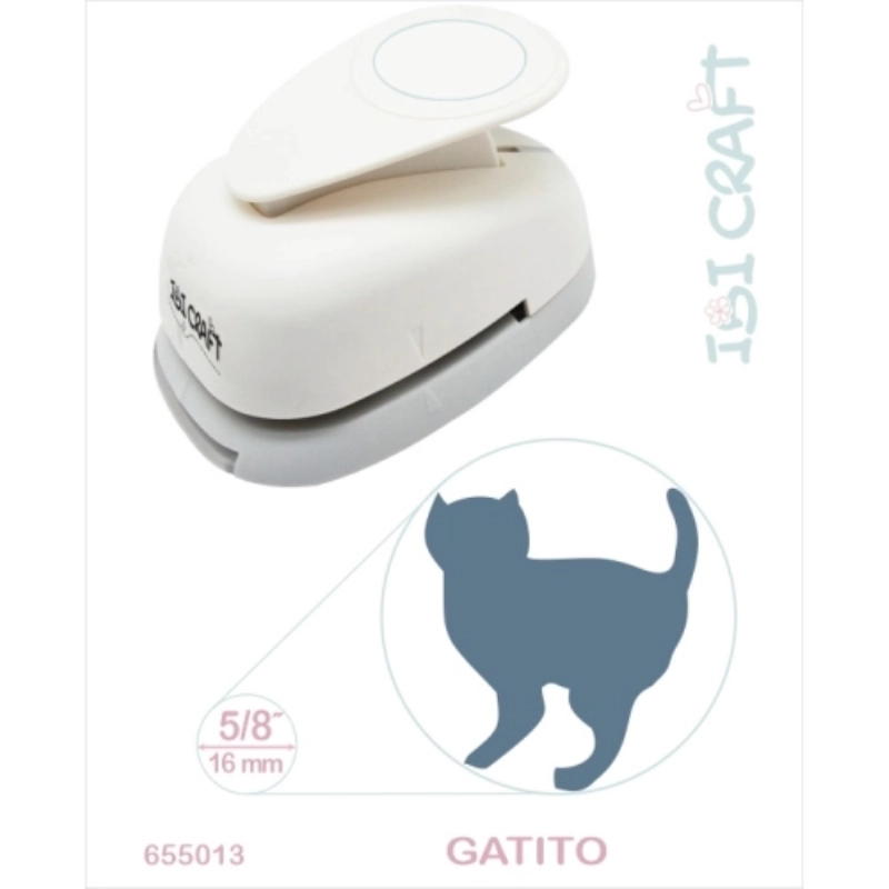 PERFORADORA C/FORMA 1.6cm. GATITO I IBI