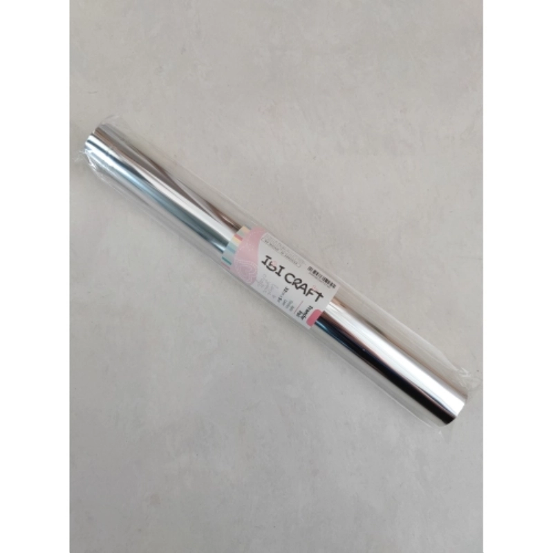 FOIL APTO P/LASER 32cm x 5m RAINBOW PLATA IBI