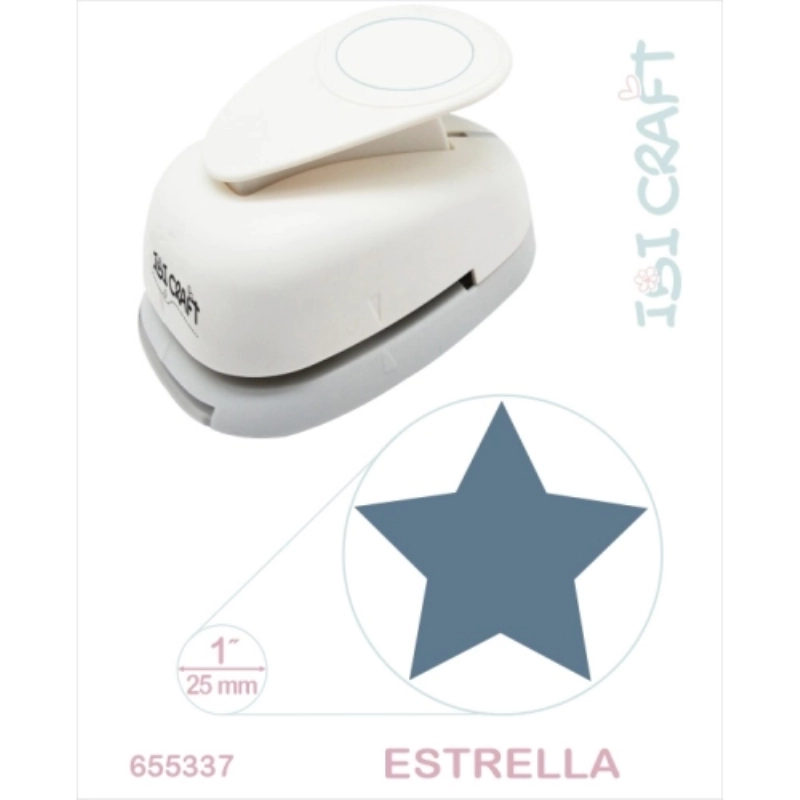 PERFORADORA C/FORMA 2.6cm. ESTRELLA IBI