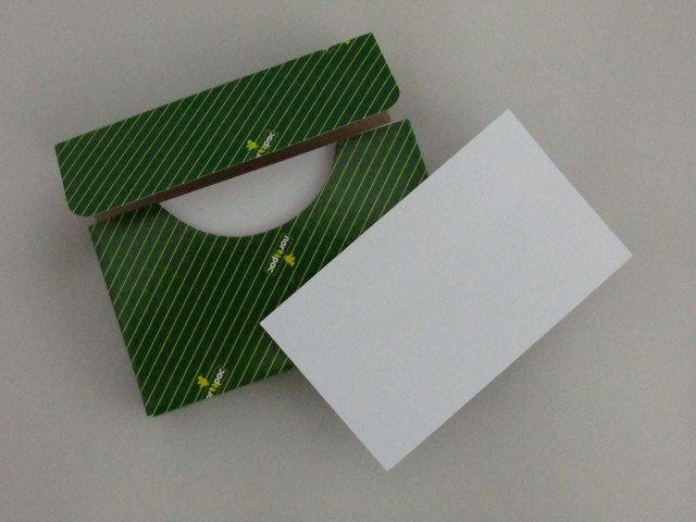 TARJETAS BLANCAS OPALINAS N° 3 x100u.