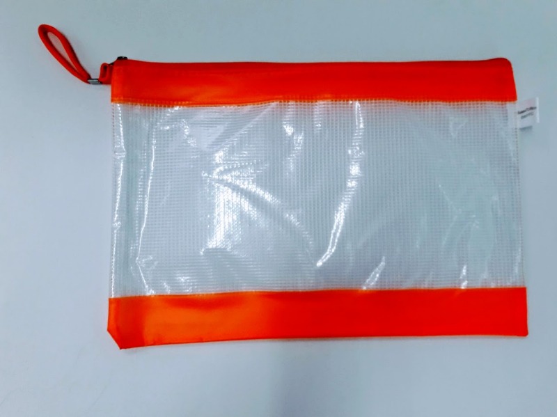 SOBRE PVC OF. C/CIERRE HORIZ.TRANSLUCIDO