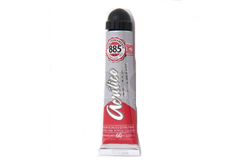 ACRILICO PROF.60cc.ROJO PERM. ALBA