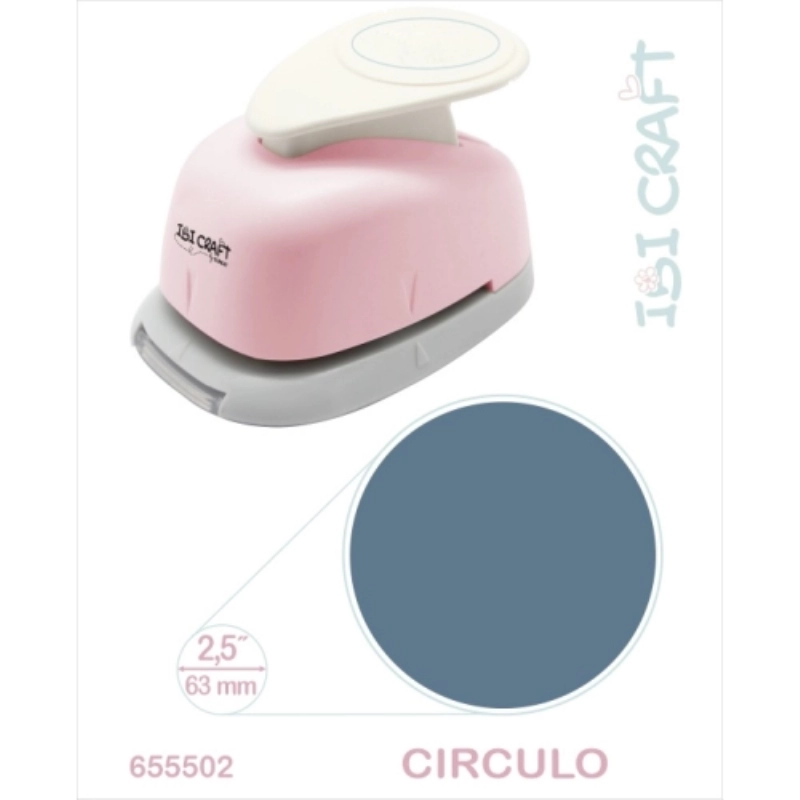 PERFORADORA C/FORMA 64mm.CIRCULO IBI