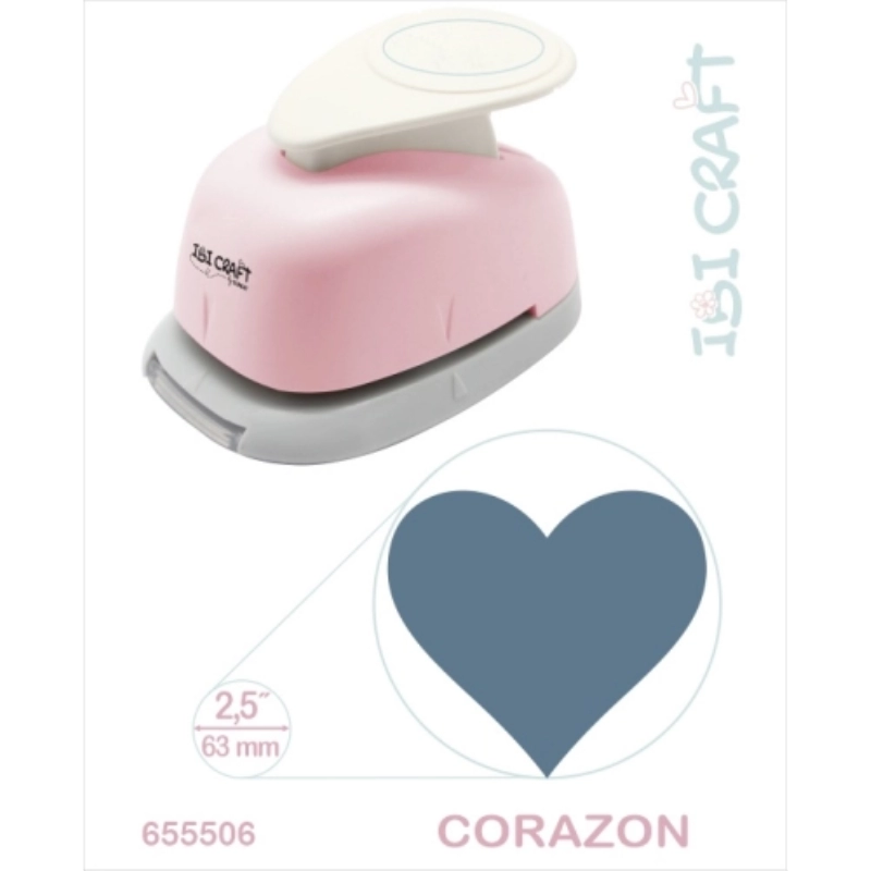 PERFORADORA C/FORMA 64mm.CORAZON IBI