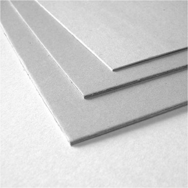 CARTON GRIS N*16 70x100cm. 1.5mm.