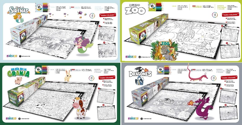 PINTAR Y COLGAR: DIFERENTES DISEÑOS