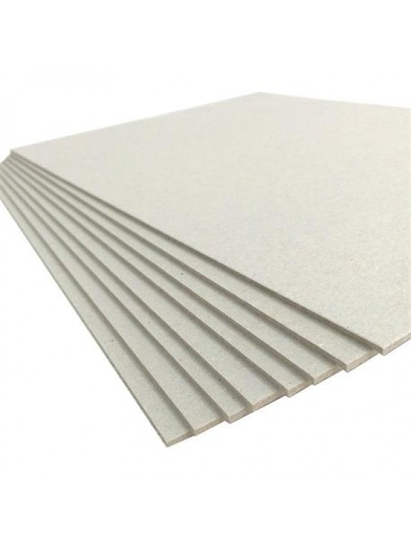 CARTON GRIS N*8 70x100cm. 3mm.