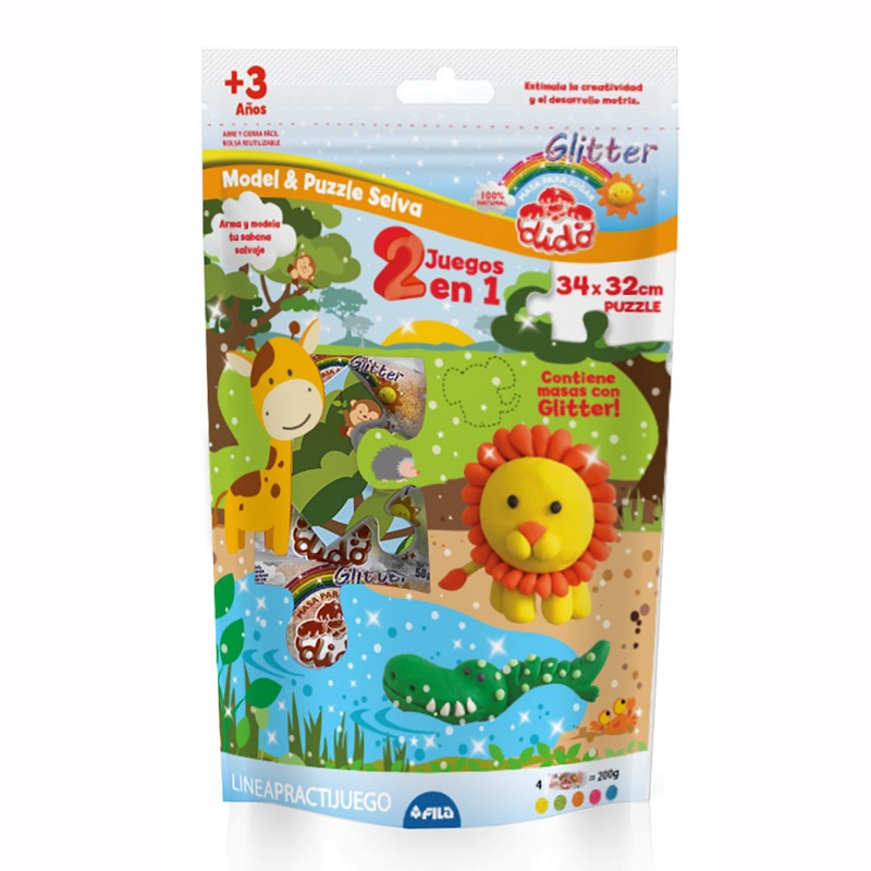 SET P/MODELAR Y PUZZLE SELVA DIDO