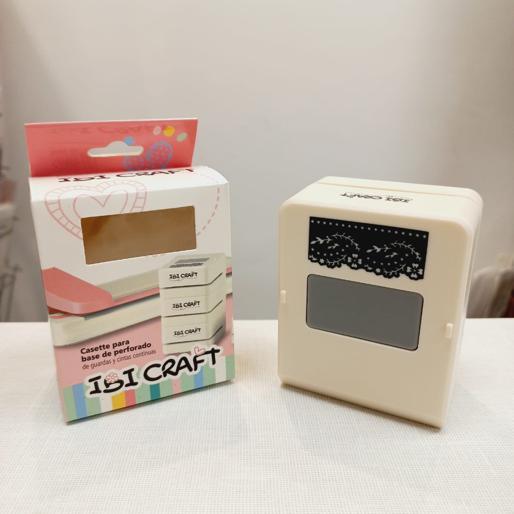 PERFORADORA CASETTE 2 EN 1 FLORAL