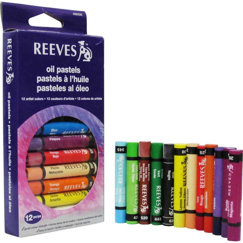 OLEO PASTEL LARGO x12u.REEVES