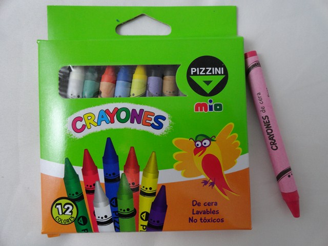 CRAYONESx12u.FINOS PIZZINI MIO