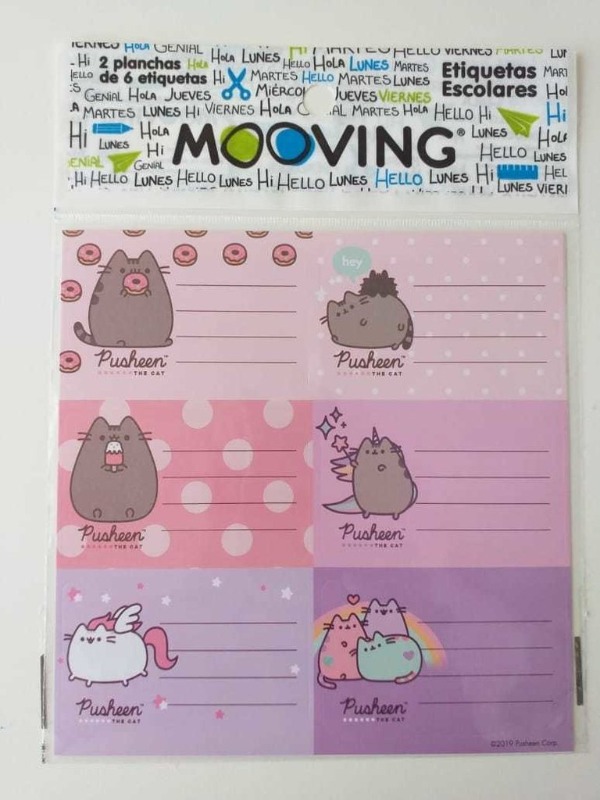 ETIQUETAS ESC. x2u.(12rotulo)PUSHEEN