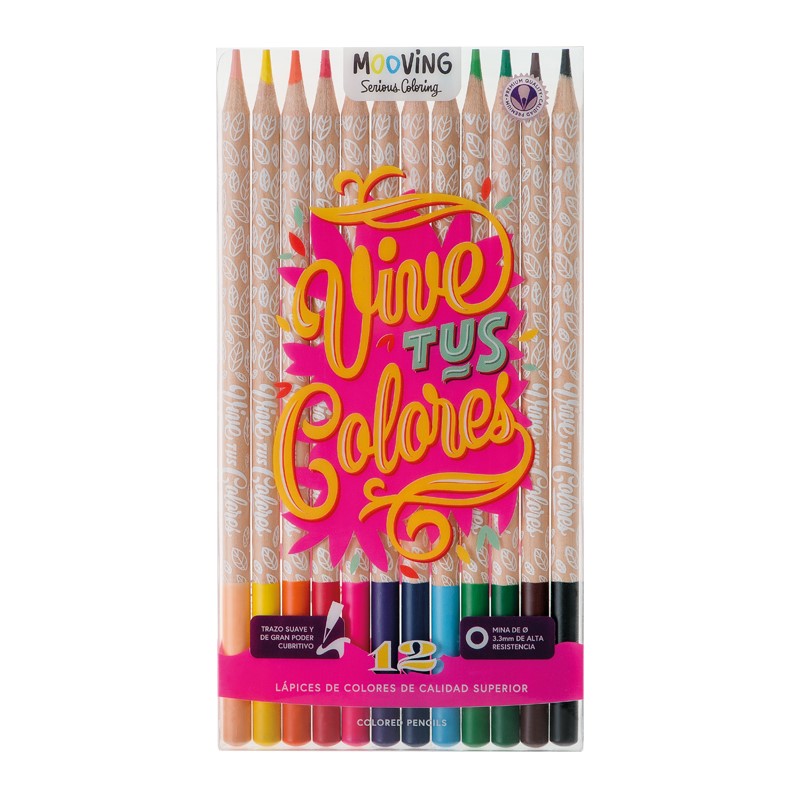 LAP.COLORES x12u.LARGOS COLORING