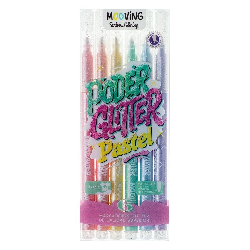 MARC.x6u.FINO PASTEL GLITTER COLORING