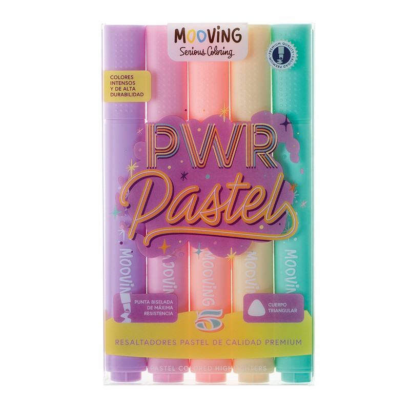RESALT.GRUESO P/CHATA x5u.PASTEL COLORIN